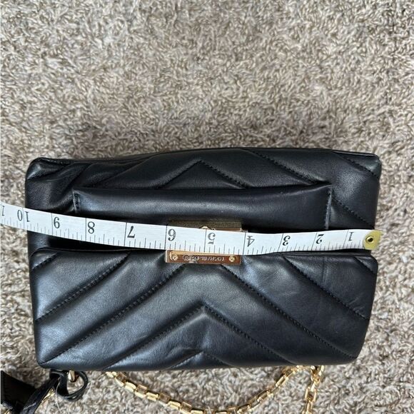 Michael Kors Ceece Black Quilted Shoulder Bag - Picture 5 of 12